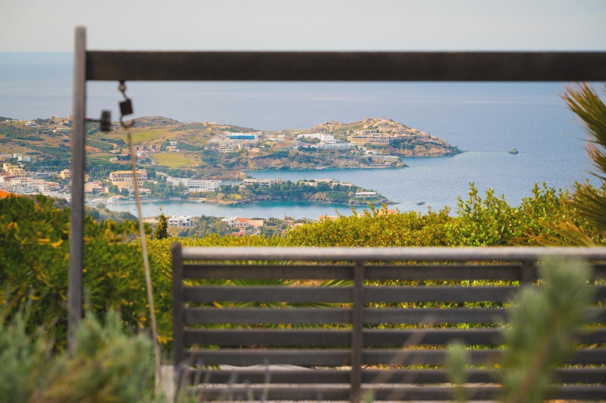 Minimalist Mediterranean Blue Key Villa With Sea View & Infinity Heated Pool Agia Pelagia Zewnętrze zdjęcie